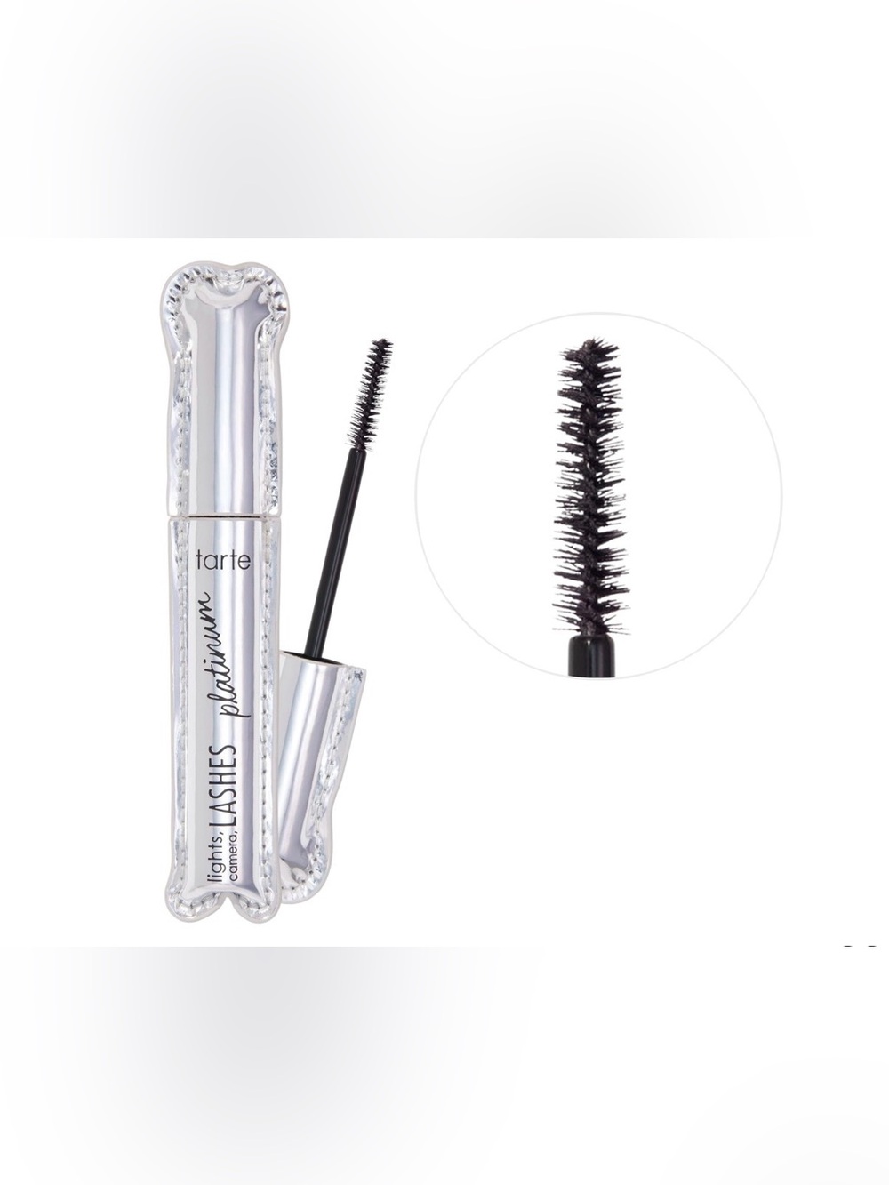 🌿TARTE lights, camera, lashes™ 4-in-1 volumizing & conditioning platinum mascara